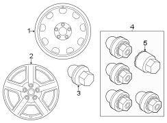 Image of Wheel Lock Set image for your 2020 Land Rover Range Rover 3.0L 6 cylinder MILD HYBRID EV-GAS (MHEV) A/T AWD HSE Sport Utility 