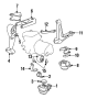 Bracket. Mount Mount. (Lower)