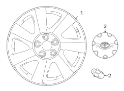 Image of Wheel Cap image for your 2013 Toyota Prius c   