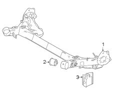 Image of Suspension Subframe (Rear) image for your 2010 Toyota Matrix   