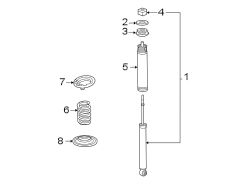 Image of Coil Spring (Rear) image for your 2024 Toyota Camry   