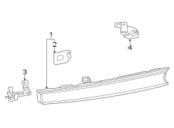 Image of Tail Light Assembly (Rear) image for your 2020 Toyota 4Runner  SR5 Sport Utility 