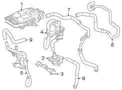 Image of Engine Water Pump Bracket image for your 1990 Toyota Corolla  DLX Wagon 