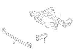 Image of Frame Rail End (Front, Rear, Lower) image for your 2022 Toyota RAV4   