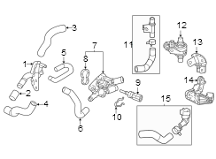 Hoses & pipes. Diagram