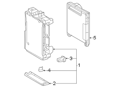 Image of Body Control Module. An electronic control. image for your 2020 Toyota Camry  LE SEDAN 