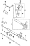 Diagram STEERING GEAR & LINKAGE. for your TOYOTA