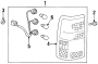 Diagram REAR LAMPS. TAIL LAMPS. for your 2001 TOYOTA TACOMA DELUXE 2400CC EFI, MANUAL , 5-SPEED