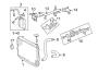 Diagram RADIATOR & COMPONENTS. for your 2022 TOYOTA GR Supra