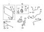 Diagram AIR CONDITIONER & HEATER. COMPRESSOR & LINES. CONDENSER. for your 1999 TOYOTA 4RUNNER