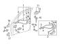 Diagram Front door. Lock & hardware. for your 2013 TOYOTA TUNDRA