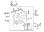 Diagram Front door. Interior trim. for your 2004 TOYOTA COROLLA SEDAN, LE