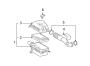 Diagram AIR INTAKE. for your 2011 TOYOTA TUNDRA Base Standard Cab Pickup Fleetside 4.6L  4WD