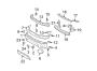 Front bumper. Bumper & components. Diagram