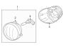 FRONT LAMPS. FOG LAMPS. Diagram