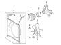 Diagram COOLING FAN. for your 2011 TOYOTA TUNDRA