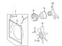 Diagram COOLING FAN. for your 2019 TOYOTA SIENNA