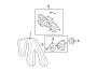 BELTS & PULLEYS. WATER PUMP. Diagram