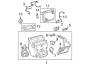 Diagram AIR CONDITIONER & HEATER. EVAPORATOR COMPONENTS. for your TOYOTA 4RUNNER