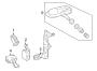 Diagram TIRE PRESSURE MONITOR COMPONENTS. for your TOYOTA