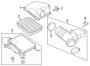 Diagram AIR INTAKE. for your 2004 TOYOTA TUNDRA