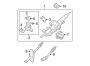 Diagram STEERING COLUMN ASSEMBLY. for your TOYOTA TUNDRA