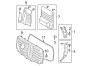 Diagram Cab. Interior trim. for your 2011 TOYOTA TUNDRA