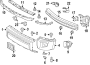 Diagram FRONT BUMPER. BUMPER & COMPONENTS. for your 2018 TOYOTA RAV4