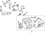 Diagram AIR CONDITIONER & HEATER. EVAPORATOR COMPONENTS. for your 2020 TOYOTA TUNDRA Platinum Crew Cab Pickup Fleetside