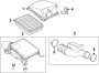 Diagram AIR INTAKE. for your 2016 TOYOTA SIENNA