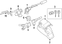 STEERING COLUMN. SHROUD. SWITCHES & LEVERS. Diagram