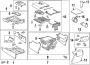 Diagram CONSOLE. for your 2009 TOYOTA YARIS