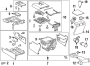 Diagram CONSOLE. for your 2009 TOYOTA YARIS