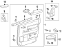 REAR DOOR. INTERIOR TRIM. Diagram