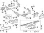 Diagram Rear bumper. Bumper & components. for your 2015 TOYOTA TUNDRA