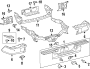 Diagram REAR BUMPER. BUMPER & COMPONENTS. for your 2013 TOYOTA LAND CRUISER