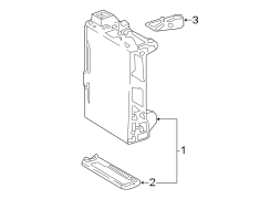 Image of Junction Block Cover image for your 2019 Toyota Camry  Hybrid SE Sedan 