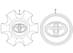 Image of Wheel Cap image for your Toyota Avalon  