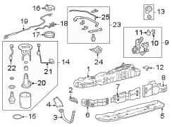 Image of Fuel Tank Skid Plate image for your 2006 Toyota Tundra 4.7L V8 A/T RWD SR5 Extended Cab Pickup Stepside 