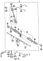 Diagram STEERING GEAR & LINKAGE. for your TOYOTA