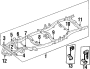 Image of CROSSMEMBER SUB - ASSEMBLY. SUPPORT. image for your 2023 Toyota Camry  Hybrid LE Sedan 