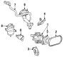 Image of Accessory Drive Belt (Right) image for your 1997 Toyota Supra  Twin Turbo Hatchback 