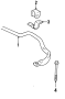 FRONT SUSPENSION. STABILIZER BAR & COMPONENTS. Diagram