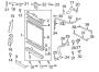 Diagram RADIATOR & COMPONENTS. for your 2005 Scion XB