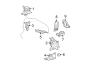 Diagram ENGINE / TRANSAXLE. ENGINE & TRANS MOUNTING. for your 2003 TOYOTA COROLLA SEDAN, CE