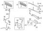 Diagram WINDSHIELD. WIPER & WASHER COMPONENTS. for your 2010 TOYOTA SEQUOIA