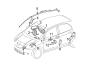 Diagram RESTRAINT SYSTEMS. AIR BAG COMPONENTS. for your 2003 TOYOTA RAV 4