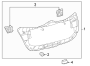 Image of Liftgate Trim Cover (Upper, Lower) image for your 1987 Toyota 4Runner   