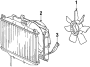 Image of Engine Cooling Fan Clutch Blade image for your 2001 Toyota Tacoma   