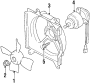 Image of Engine Cooling Fan Motor image for your Toyota Tacoma  